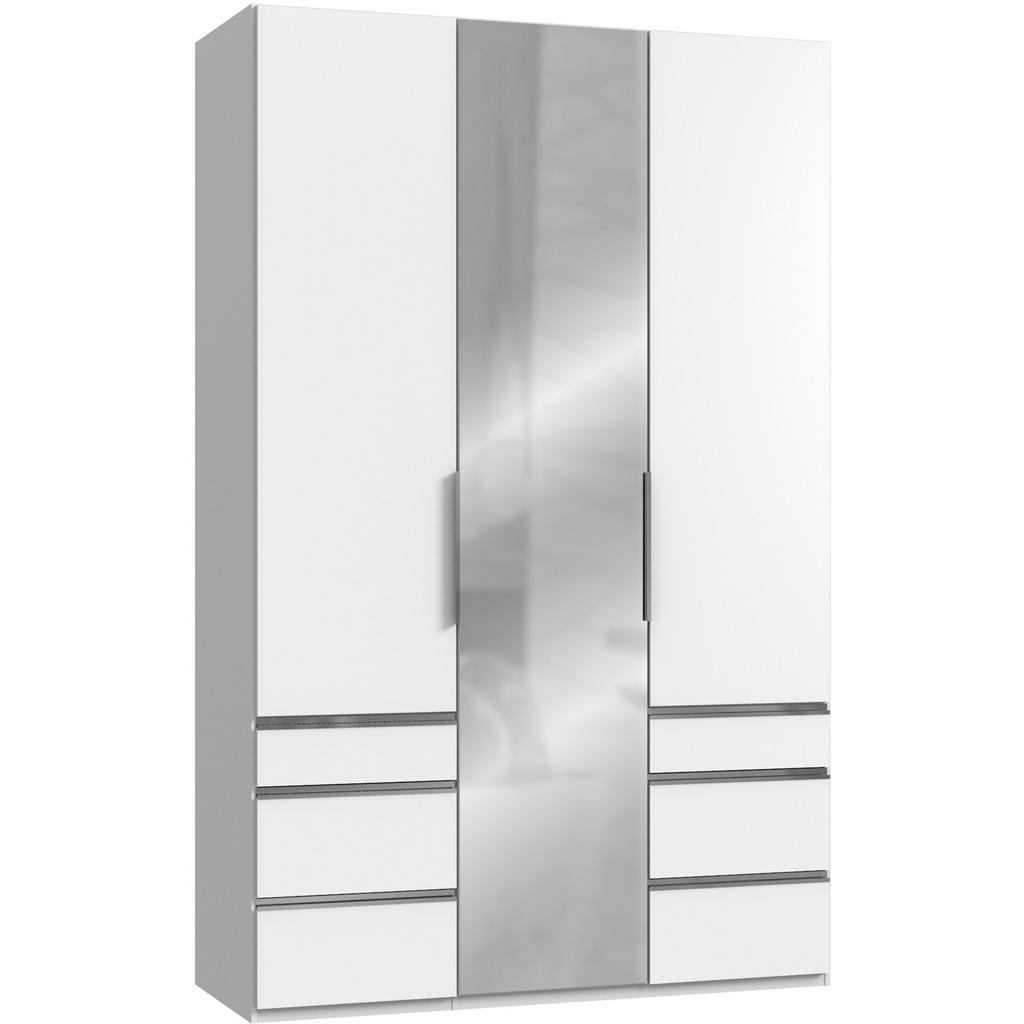 MID.YOU ŠATNÍ SKŘÍŇ S OTOČNÝMI DVEŘMI, bílá, 150/236/58 cm