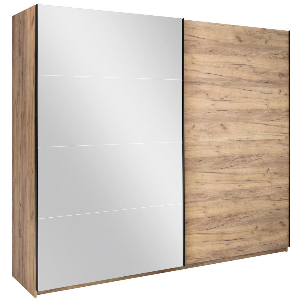 MID.YOU ŠATNÍ SKŘÍŇ S POSUVNÝMI DVEŘM, barvy dubu, 250/210/62 cm