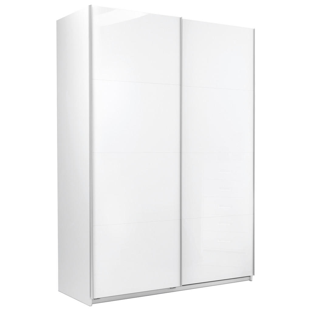 MID.YOU ŠATNÍ SKŘÍŇ S POSUVNÝMI DVEŘM, bílá, 150/210/62 cm