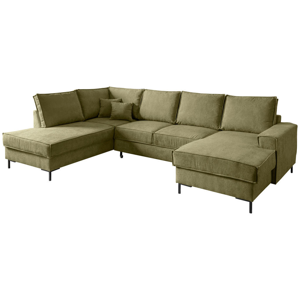 MID.YOU SEDACÍ SOUPRAVA, textil, zelená