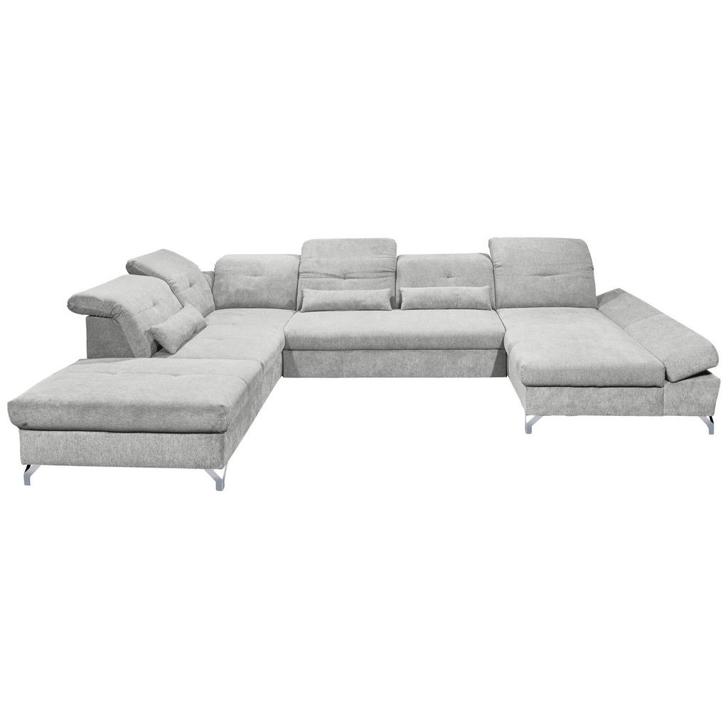 MID.YOU SEDACÍ SOUPRAVA, textil, světle šedá