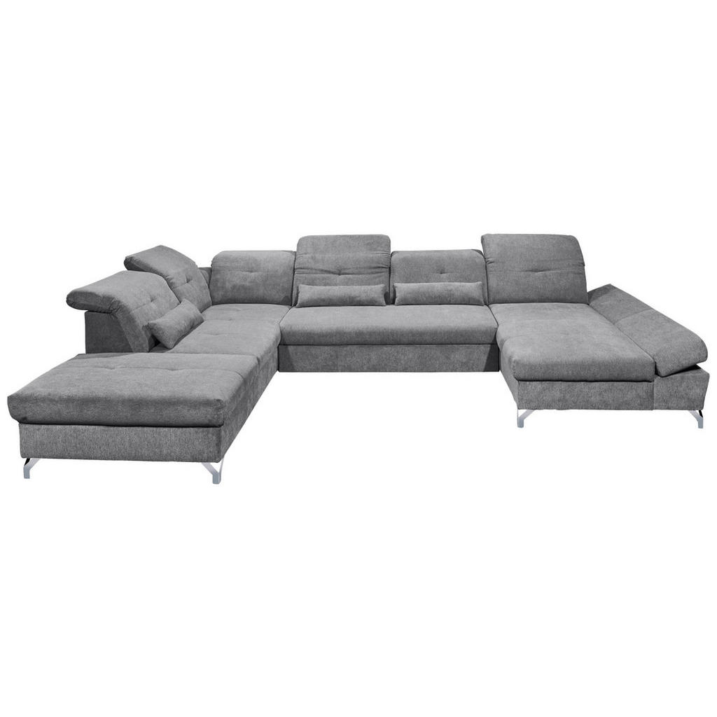 MID.YOU SEDACÍ SOUPRAVA, textil, tmavě šedá