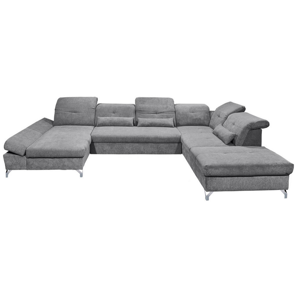 MID.YOU SEDACÍ SOUPRAVA, textil, tmavě šedá