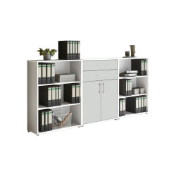 MID.YOU SKŘÍŇ NA ŠANONY, bílá, 253,2/113,6/33 cm