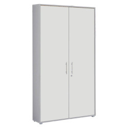 MID.YOU SKŘÍŇ NA ŠANONY, šedá, bílá, 84,4/185,6/33 cm