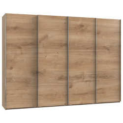 MID.YOU SKŘÍŇ S POSOUVACÍMI DVEŘMI, barvy dubu, 300/216,5/65 cm