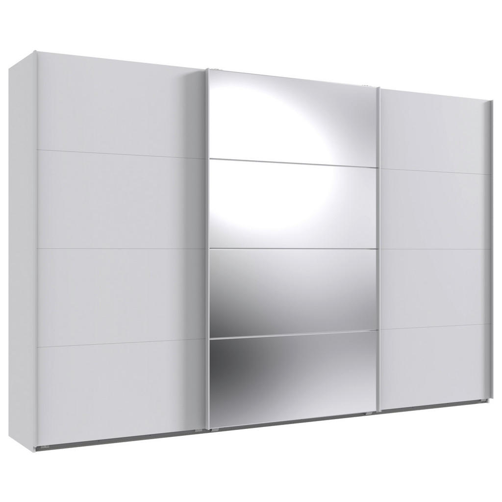 MID.YOU SKŘÍŇ S POSOUVACÍMI DVEŘMI, bílá, 360/236/64 cm