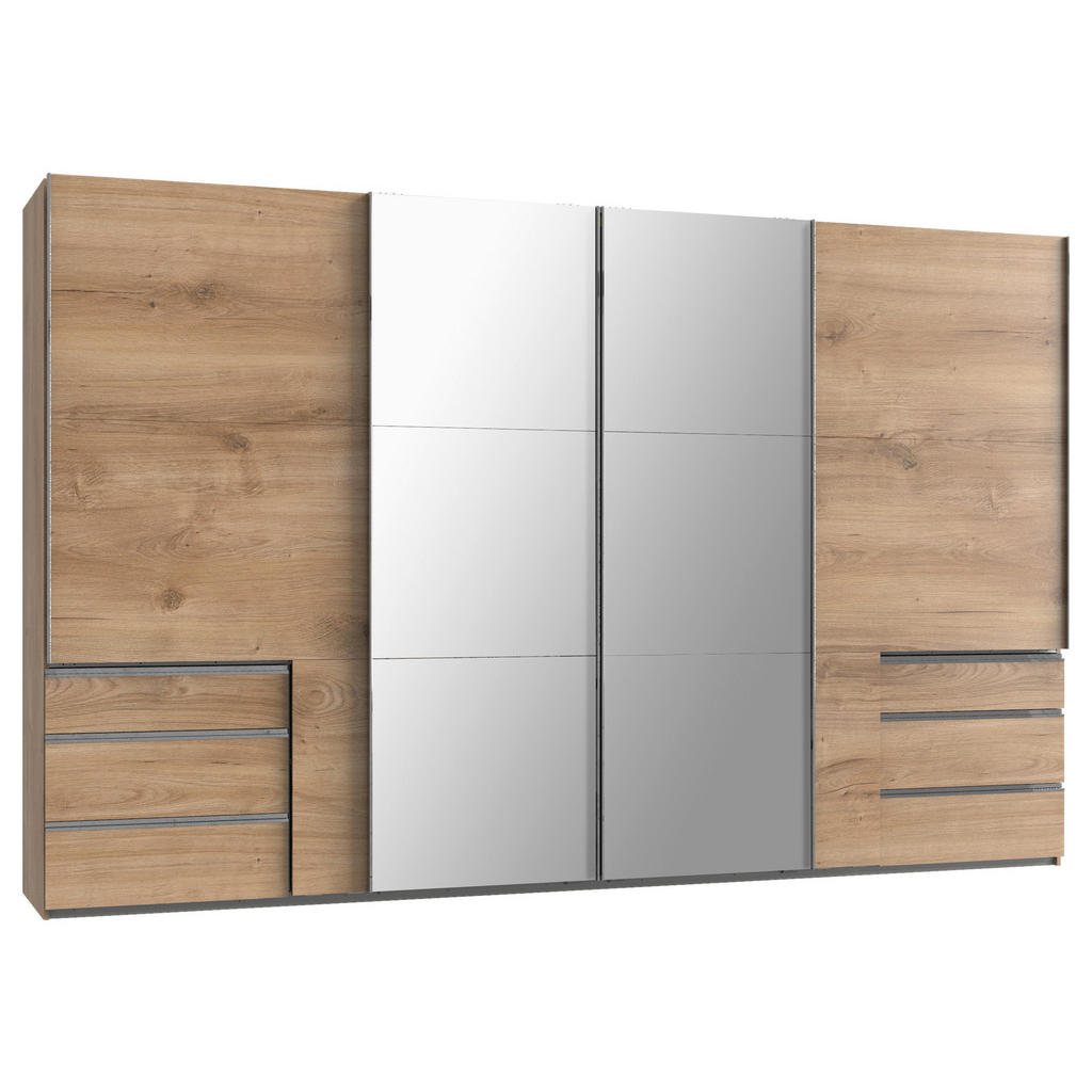 MID.YOU SKŘÍŇ S POSUVNÝMI DVEŘMI, barvy dubu, 350/216/65 cm