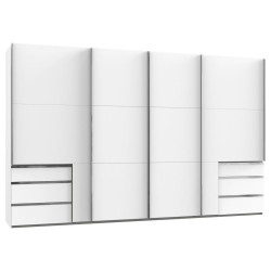 MID.YOU SKŘÍŇ S POSUVNÝMI DVEŘMI, bílá, 350/216/65 cm