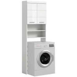 MID.YOU SKŘÍŇKA NAD PRAČKU, vysoce lesklá bílá
