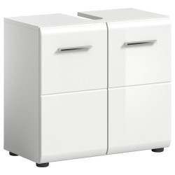 MID.YOU SKŘÍŇKA POD UMYVADLO, vysoce lesklá bílá, vysoce lesklá bílá, 60/54/32 cm