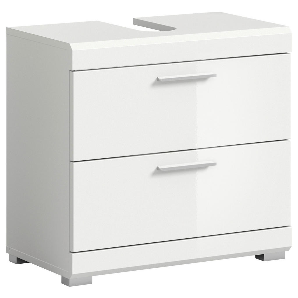 MID.YOU SKŘÍŇKA POD UMYVADLO, vysoce lesklá bílá, 60/56/34 cm