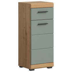 MID.YOU SPODNÍ SKŘÍŇKA, šalvějově zelená, barvy dubu, 37/88/31 cm