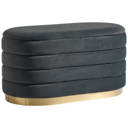 MID.YOU TABURET, kov, textil, kompozitní dřevo, 80/42/42 cm