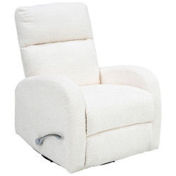 MID.YOU TELEVIZNÍ KŘESLO, textil, krémová