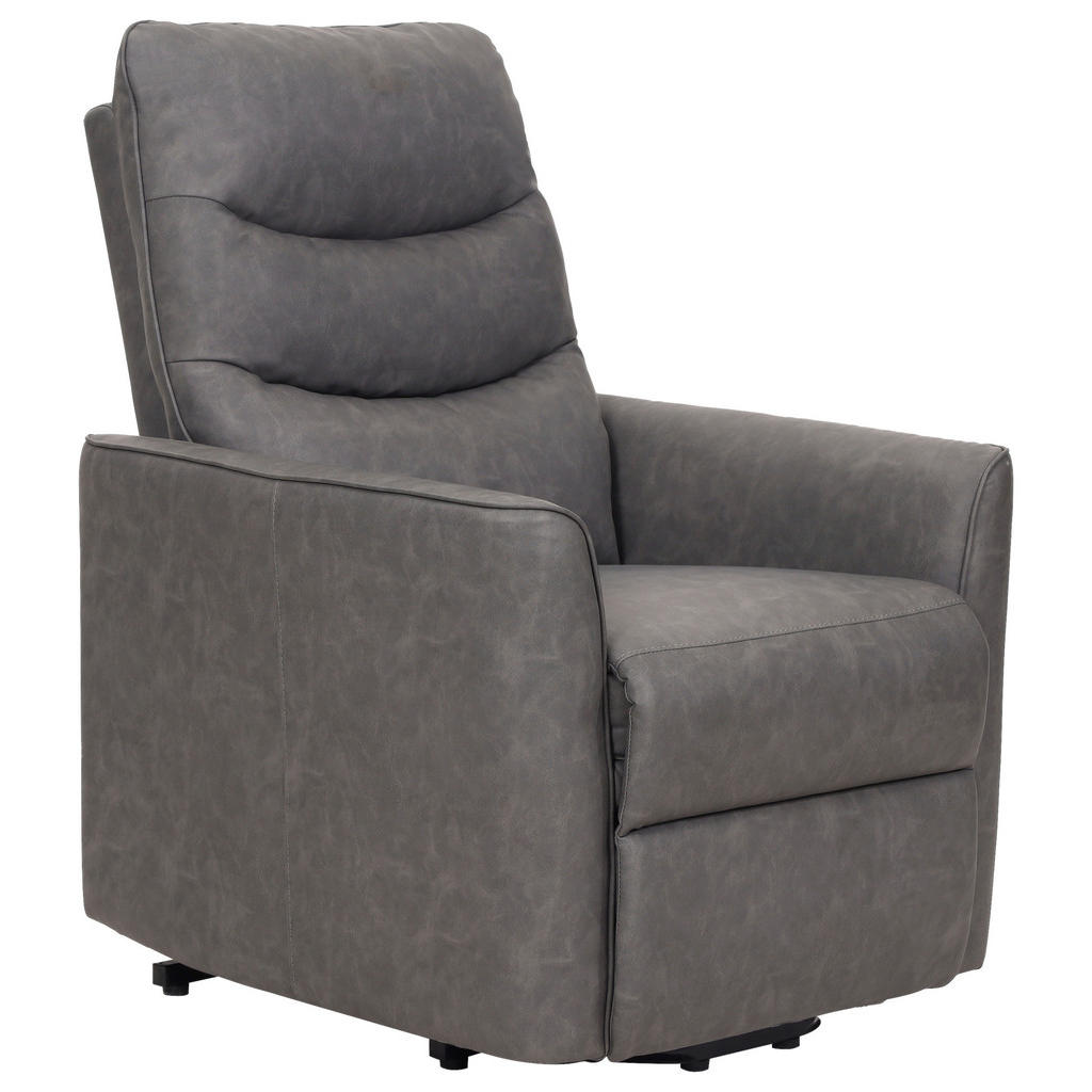 MID.YOU TELEVIZNÍ KŘESLO, textil, šedá