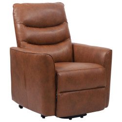 MID.YOU TELEVIZNÍ KŘESLO, textil, hnědá