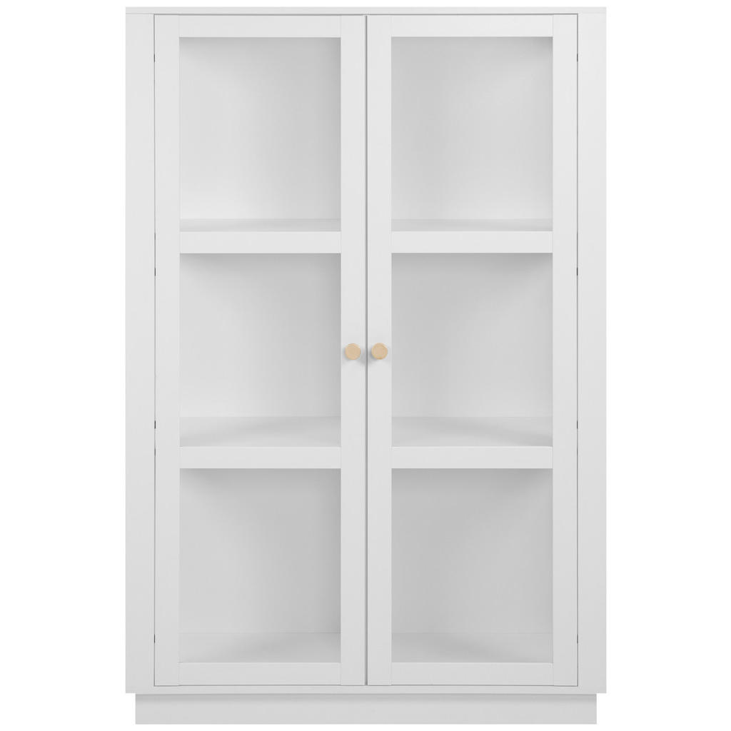 MID.YOU VITRÍNA, bílá, 100/150/40 cm