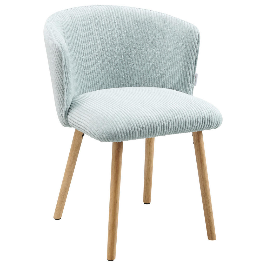 MID.YOU ŽIDLE, přírodní barvy, světle modrá