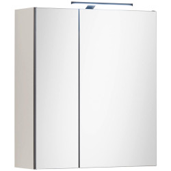 MID.YOU ZRCADLOVÁ SKŘÍŇKA, černá, kašmírová, 60/70/23 cm