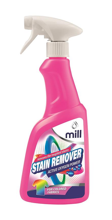MILL CLEAN Odstraňovač skvrn na barevné tkaniny 555ml