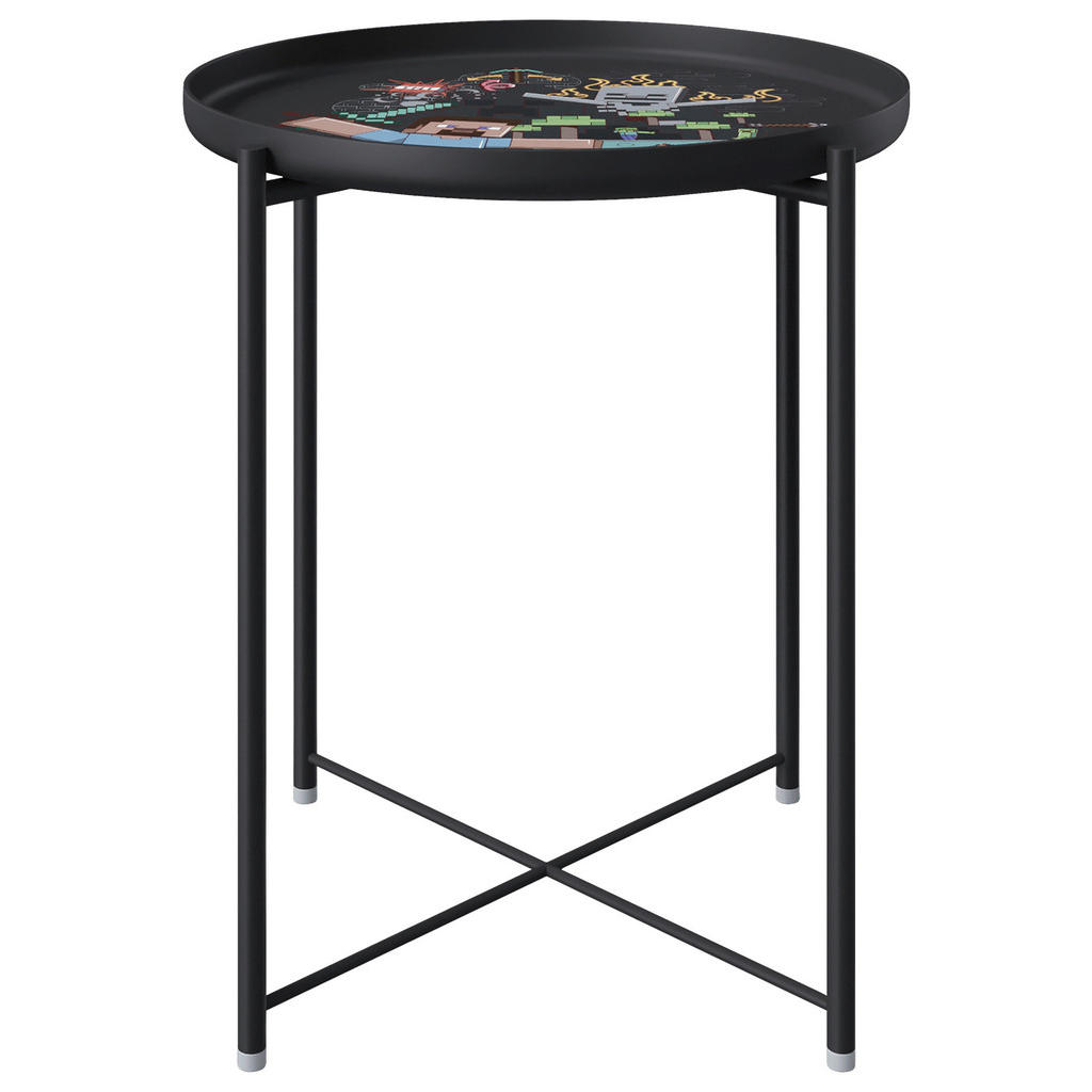 Minecraft ODKLÁDACÍ STOLEK, černá