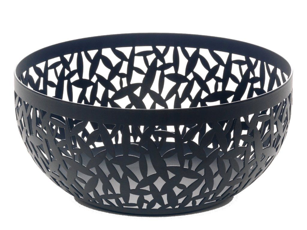 Mísa na ovoce Cactus!, černá, prům. 29 cm - Alessi