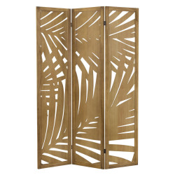 ML-DESIGN PARAVÁN, 3dílný, Sapporo, 170 × 121 cm, přírodní, ze dřeva