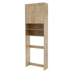 ML-DESIGN SKŘÍŇ NA PRAČKU 187,5 x 63 cm v dubovém vzhledu