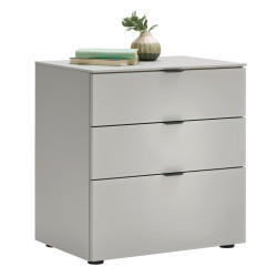 Moderano NOČNÍ STOLEK, krémová, 58/62/40 cm