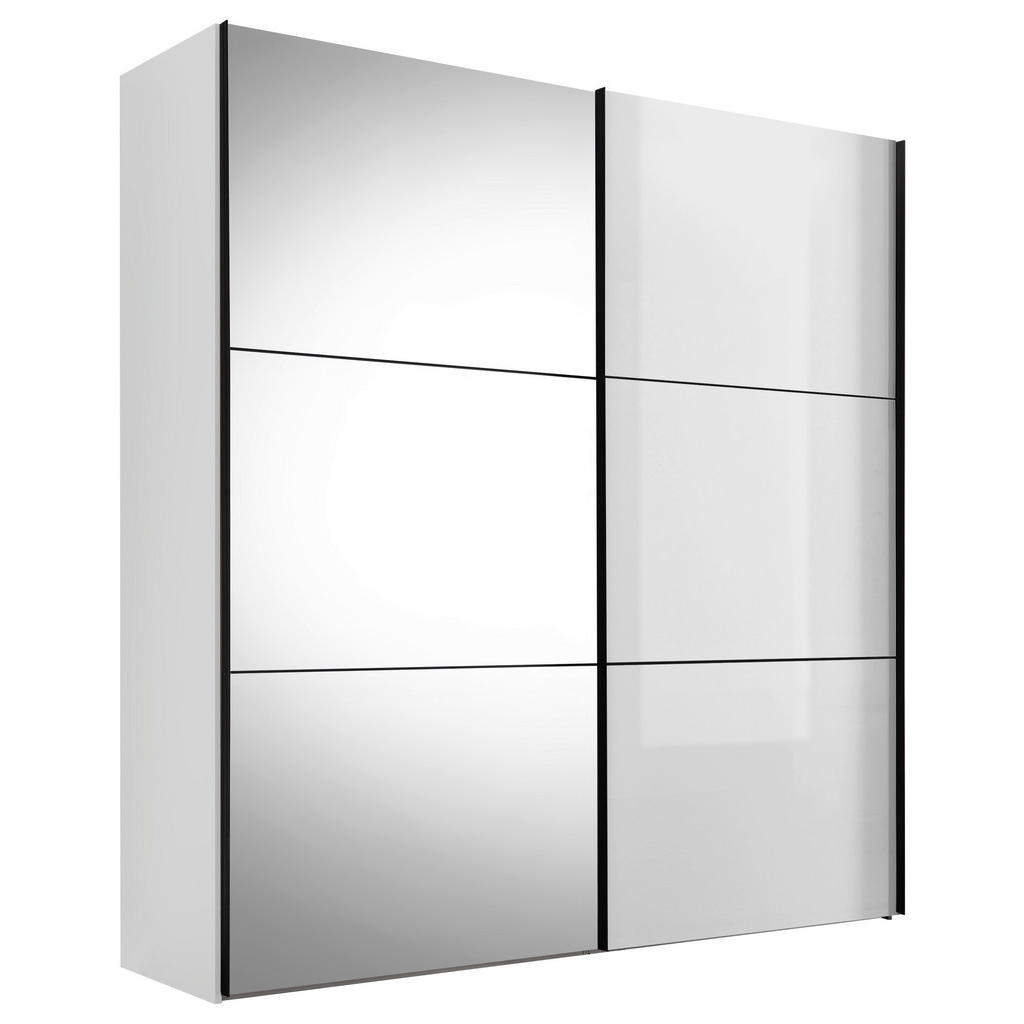 Moderano SKŘÍŇ S POSOUVACÍMI DVEŘMI, bílá, 167/222/68 cm