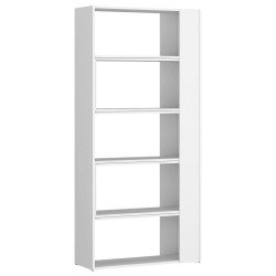 Modern Living REGÁL, bílá, 82-146/180/35 cm