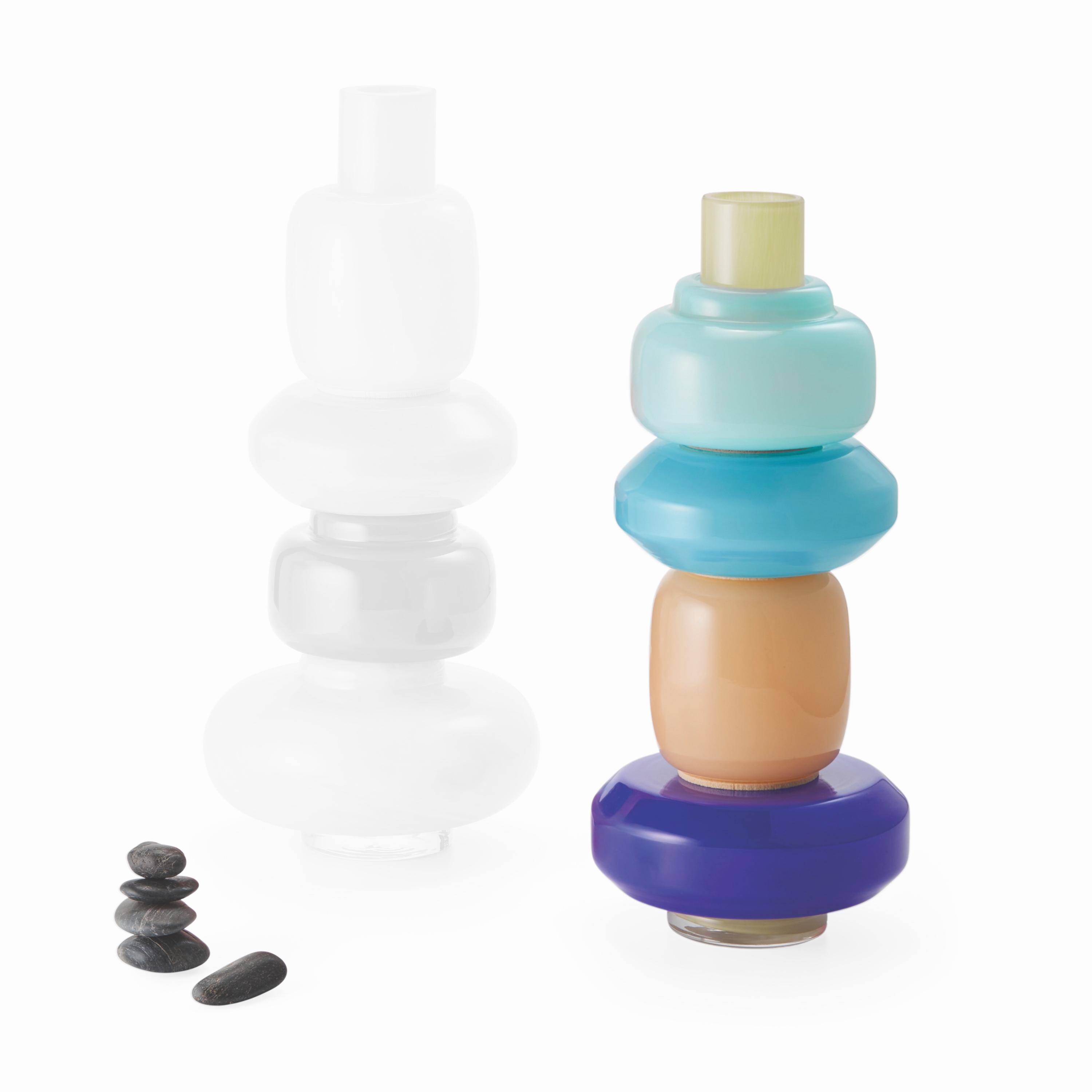 Modulární váza Bianetti 36,5 cm, sada 5 ks - Philippi