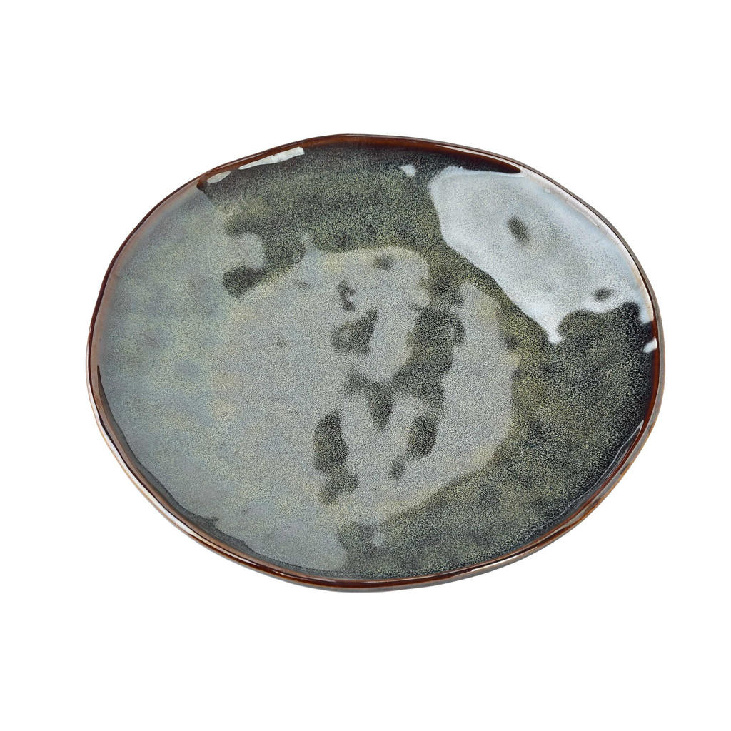Mondex DEZERTNÍ TALÍŘ, BASIC NATURE, porcelán, přírodní