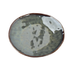 Mondex DEZERTNÍ TALÍŘ, BASIC NATURE, porcelán, přírodní