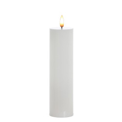 Mondex LED SVÍČKA, plast, bílá