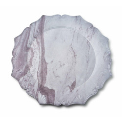 Mondex SERVÍROVACÍ TALÍŘ, plast, šedá