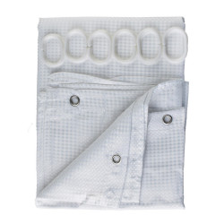 Mondex SPRCHOVÝ ZÁVĚS, textil, bílá