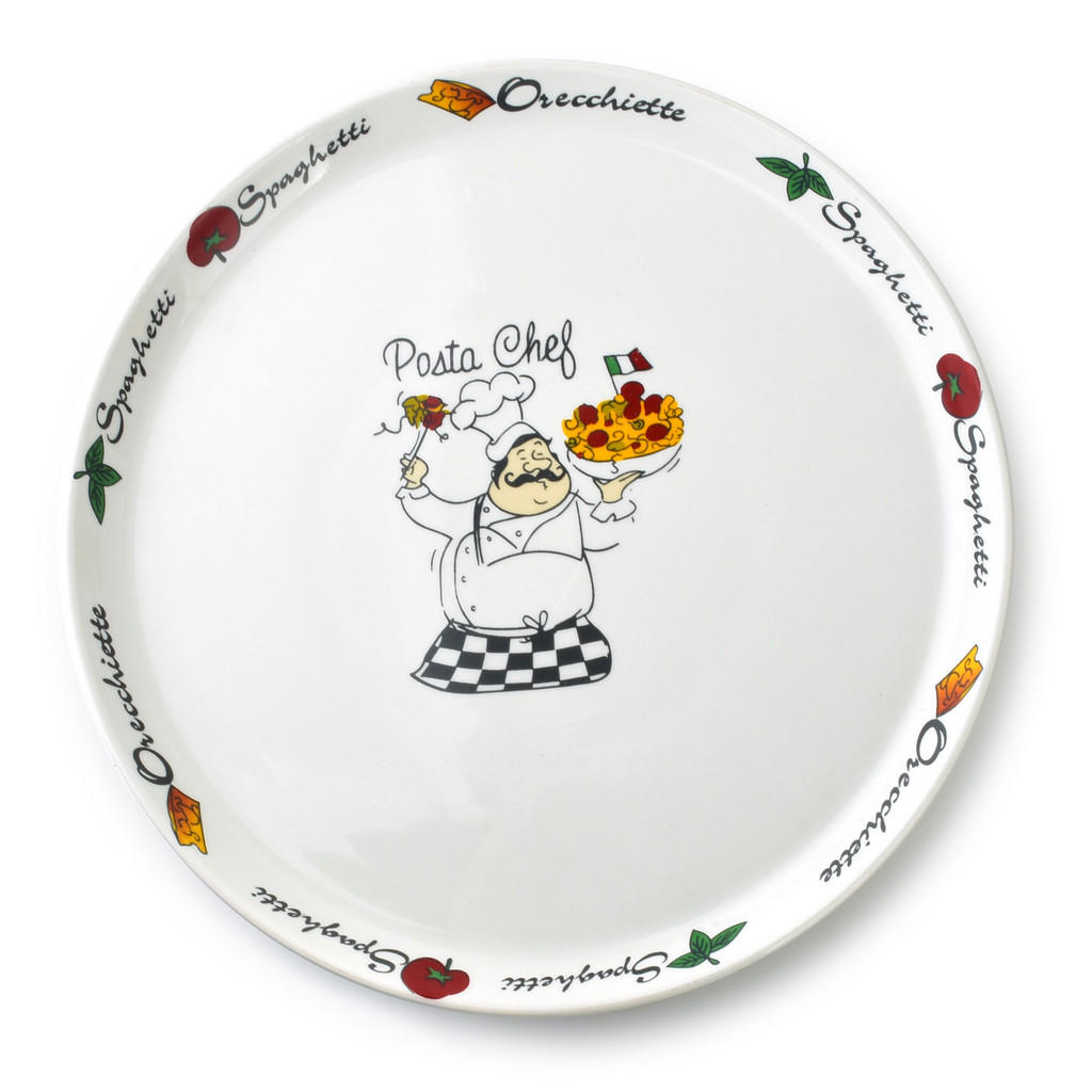 Mondex TALÍŘ NA PIZZU Galla, porcelán
