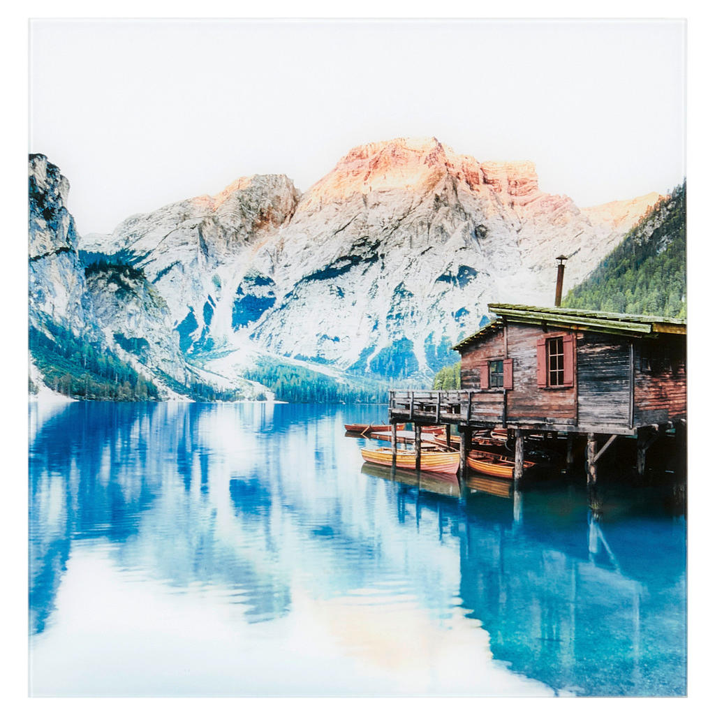 Monee OBRAZ NA SKLE, krajina a příroda, 30/30 cm