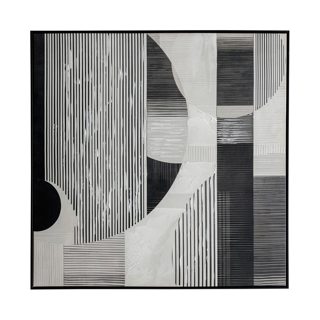 Monee TIŠTĚNÉ OBRAZY NA PLÁTNĚ, abstraktní, 100/100 cm