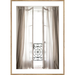 Monee TIŠTĚNÉ OBRAZY NA PLÁTNĚ, architektura, 51,2/71,2 cm