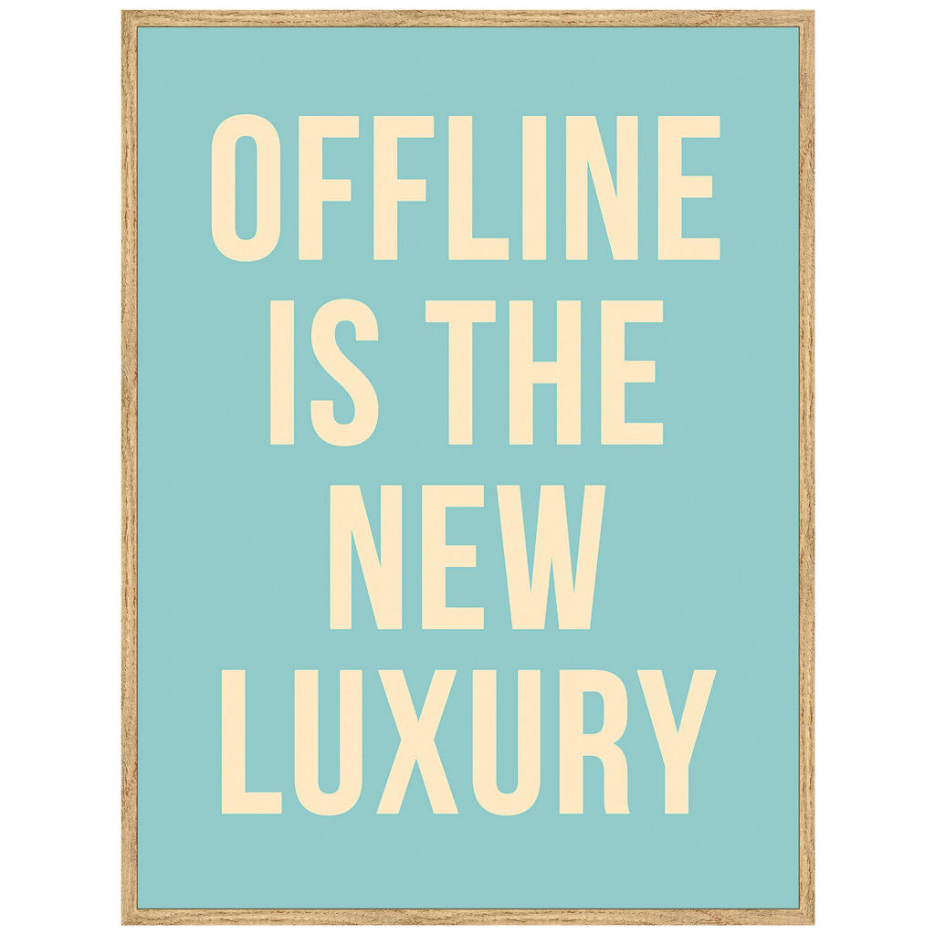 Monee TIŠTĚNÉ OBRAZY NA PLÁTNĚ, text, 30/40 cm