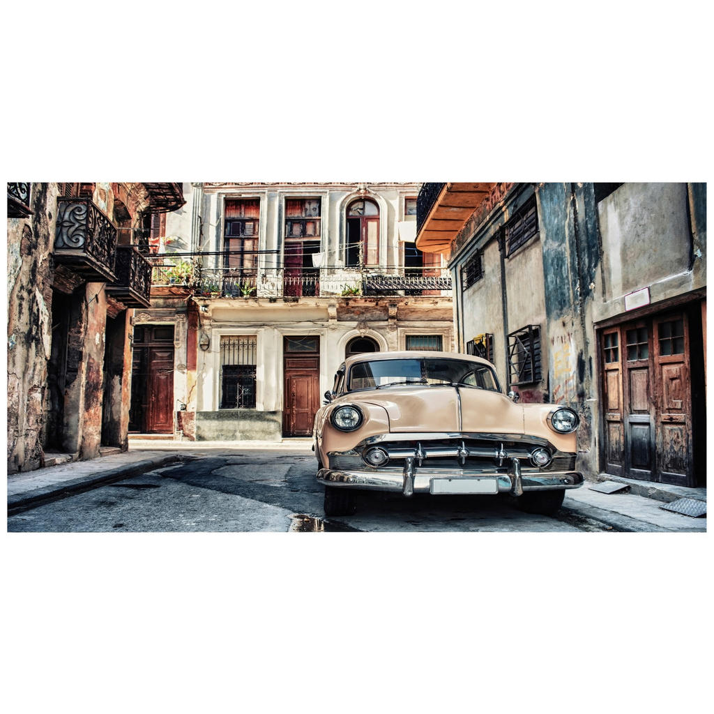 Monee TIŠTĚNÉ OBRAZY NA PLÁTNĚ, vozidla, vintage, 140/70 cm