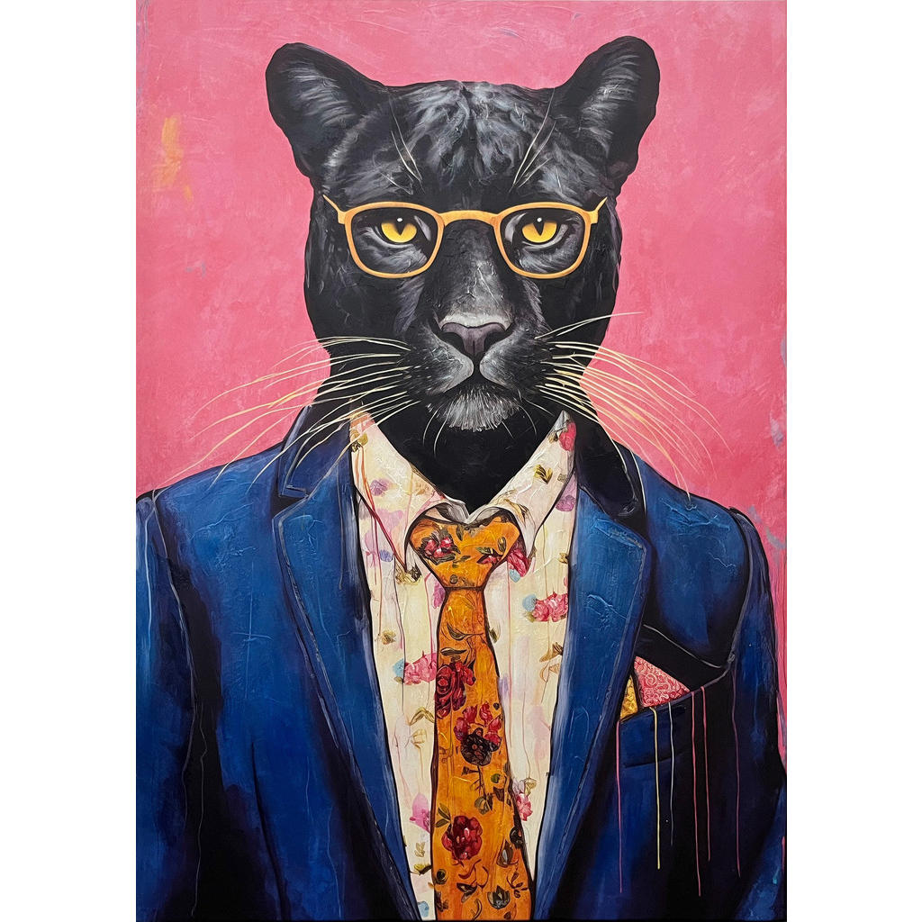 Monee TIŠTĚNÉ OBRAZY NA PLÁTNĚ, zvířata, 70/100 cm