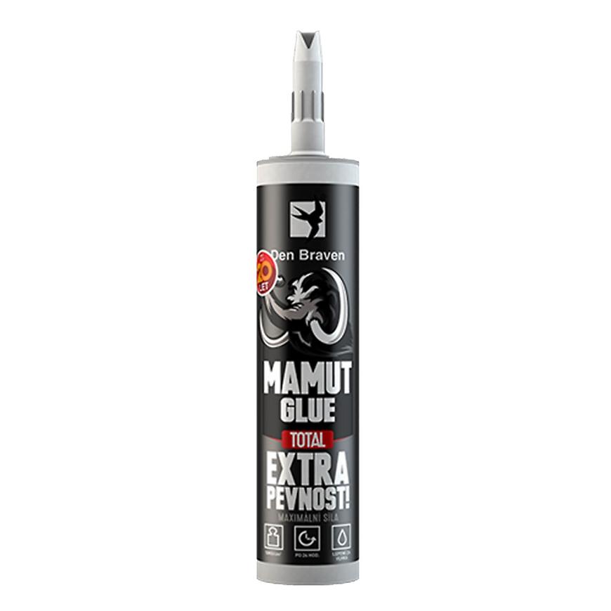 Montážní lepidlo Den Braven Mamut Glue Total 290 ml bílé