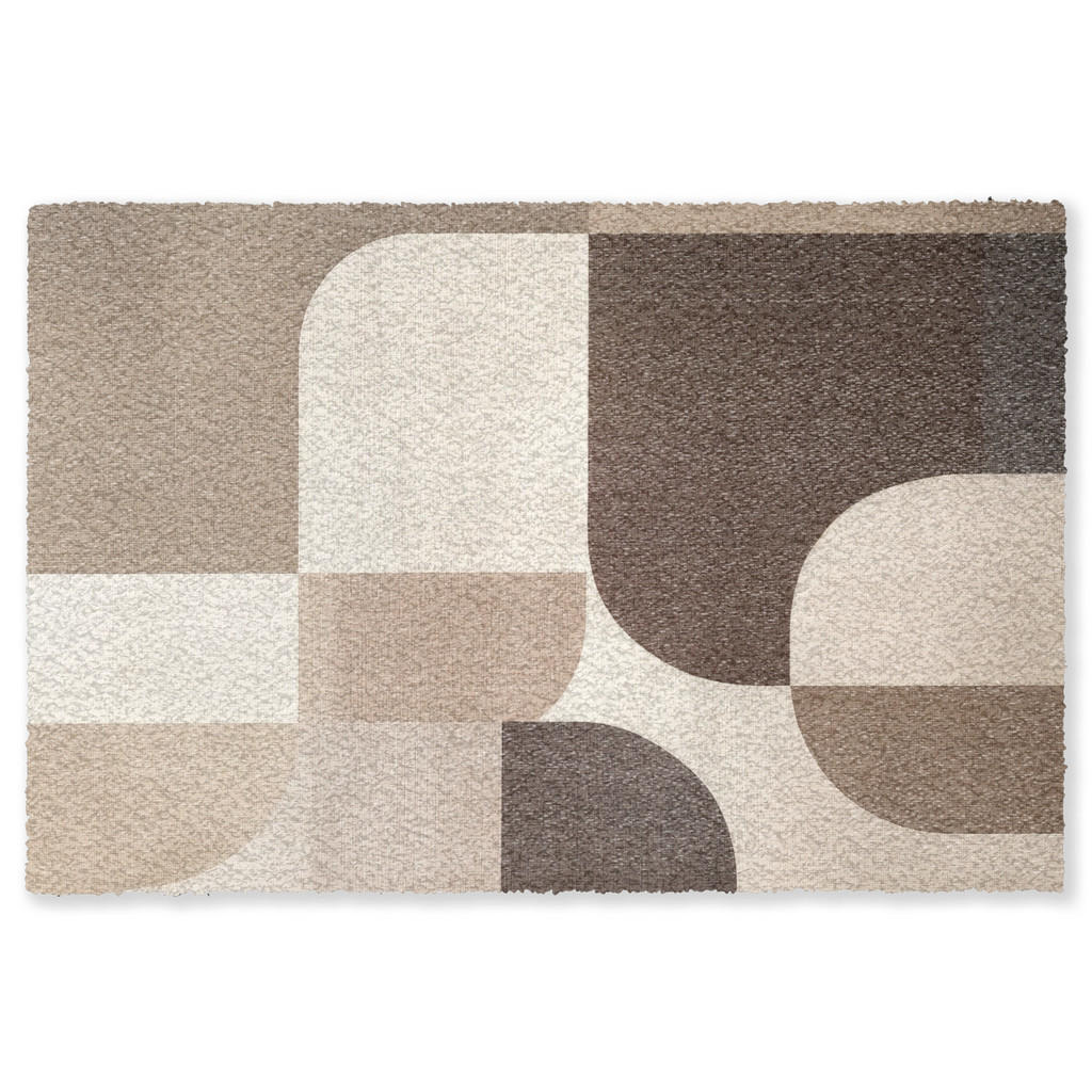 MuchoWow ROHOŽKA Geometrické - Tkaná struktura - Moderní 180x120 cm