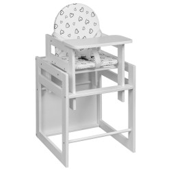 My Baby Lou KOMBINOVANÁ VYSOKÁ ŽIDLE, buk,