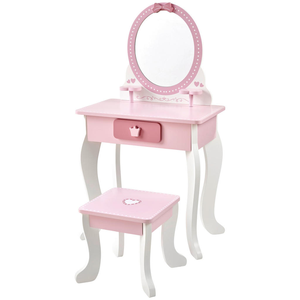 My Baby Lou TOALETNÍ STOLEK růžová, bílá,