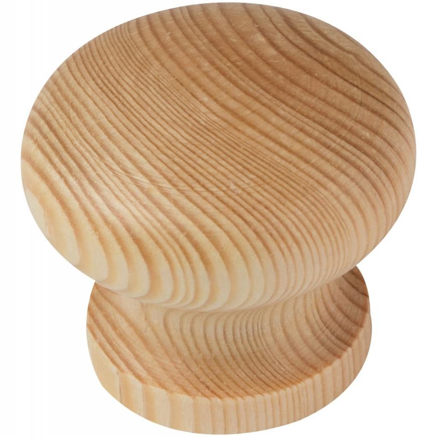 Nábytková knopka Lara o 29 mm borovice lakovaná